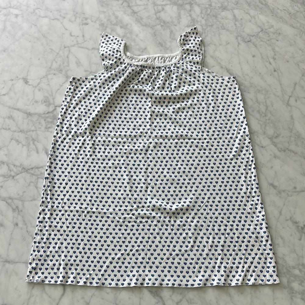 Roller Rabbit Blue Heart Print size 10 nightgown